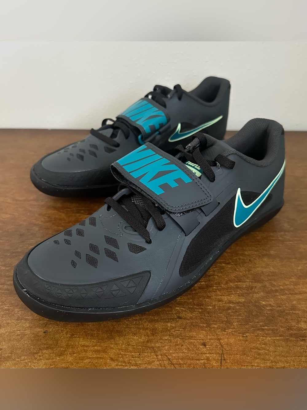 Nike Zoom Rival SD 2 Throwing Shoes Track & Field US Sz 8.5 M Black FZ9665-001